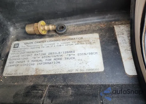 1994 Chevrolet Gmt-400 C2500 из США, поврежденный, VIN 1GCGC24F7RE309299